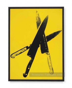Andy Warhol Painting - Knives Andy Warhol